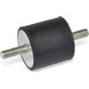 Ganter Normelemente 451-40-30-M8-SS-55 GN 451 | 1 pezzo, nero, d1: 40 h1: 30 d2: M8 x 23