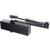CISA 1C151103090, Chiudiporta Multiforza Professional Plus 2 con Arresto, EN 2-4, Nero Opaco, Largh. Porta Max 850-1100