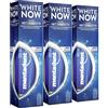 Mentadent 3x dentifricio Mentadent White Now Original Sbiancante - 3 Dentifrici da 75ml ognuno