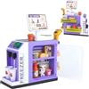 Forroby Registratore di Cassa Supermercato Giocattolo,Supermercato Giocattolo per Bambini con Scanner, Negozi e Accessori Giochi d'Imitazione Regalo per Bambini 3 4 5 6 Anni(Viola)