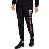 EA7 Emporio Armani EA7 8NPPB5-PJ05Z-1205 Joggings & Pantaloni da Tuta Uomini Nero/Oro - XL - Pantaloni da Tuta