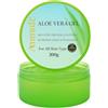 Ammuri Gel Di Aloe Vera 100% Biologico E Naturale, Aloe Vera Gel Pure Plant Deeply Hydrating ＆ Repairing, After Sun Care, Per Viso, Corpo E Capelli, Tutti I Tipi Di Pelle - 1 Confezione Da 300 G