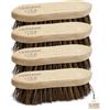 Newman and Cole Spazzola di legno per lavaggio a mano resistente Scrubber in legno con setole rigide naturali Bassine (4)
