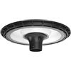 V-TAC VT-10121 Lampione LED da Giardino 120W pali ∅60mm Nero lampada 38x38x12cm 4000K IP65 - 23053