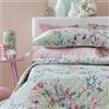 Dondi Home Copriletto Ortensia matrimoniale, 100% cotone 230TC