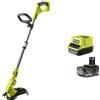 Ryobi OLT1832 Tagliabordi Batteria 18V ONE+ 25/30cm Filo 1.6mm Kit 5.0 Ah