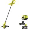 Ryobi RY18LT23A-0 Tagliabordi Batteria 18V ONE+ Ø23cm Filo 1.6mm (2.0 + 4.0) Ah