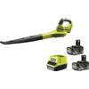 Ryobi OBL1820S Soffiatore Batteria 18V ONE+ 245 km/h 2.6 m3/min Kit 2x5.0 Ah