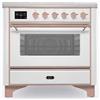 ILVE M09PDNE3/WHP Cucina 90X60 - 5 Fuochi a gas - forno elettrico 80 cm - scocca