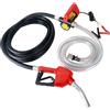 LEMOTO Diesel Pompa di Trasferimento 12V 175W Pompa di Trasferimento del Carburante con Ugello di Spegnimento Automatico e Tubi, Autoadescante Kit Pompa di Trasferimento Carburante Estrattore