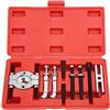 Leapiture 9pcs Set Estrattori per Separatori Cuscinetti Set Estrattori per Separatori di Cuscinetti Kit di Strumenti per La Rimozione di Cuscinetti Portatili Separatore di Cuscinetti in Metal