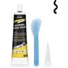 Allony Sigillante Vetri Auto, Silicone Nero per Auto, Indurimento Rapido, 100ML | Silicone Nero Alte Temperature, Resistenza alle Alte Temperature, Adatto per Carrozzerie, Parabrezza, Luci per Auto, ecc