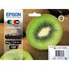 EPSON MULTIPACK 5 CARTUCCE INCHIOSTRI ORIGINALI EPSON 202 SERIE KIWI NERO + COLORI - EPSON - C13T02E74010