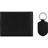 Emporio Armani Pelle, Set portafoglio/portachiavi Y4R222Y068E NERO