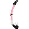 Cyrank Snorkel Ultra Dry, Tubo per Snorkel da Immersione con Boccaglio in Silicone e Valvola di Spurgo Snorkel per Respiro Facile per Immersioni Apnea Snorkeling Nuoto(Nero)