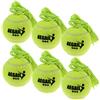 Perfeclan Palline di Ricambio per Allenamento Da 6 Pezzi per Allenatore di Tennis Cavo Elastico