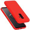 Cadorabo Custodia per Samsung Galaxy S9 PLUS in LIQUID ROSSO - Morbida Cover Protettiva Sottile di Silicone TPU con Bordo Protezione - Ultra Slim Case Antiurto Gel Back Bumper Guscio