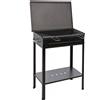 Seven Italy Stromboli Medium - Barbecue in ferro artigianale a carbone - 47,5x37cm