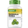 Vit4ever Rhodiola Rosea -120 capsule da 500 mg - Estratto genuino - Materia prima pregiata: 3% Rosavin e 1% Salidroside - 100% estratto di radice di rosa - Alto dosaggio - Vegano