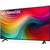 LG NanoCell 65'' Serie NANO82 65NANO82T6B, TV 4K, 3 HDMI, SMART TV 2024 GARANZIA ITALIA