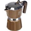 BRA, Caffettiera Titanium in alluminio, 3 tazze