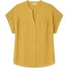 SPRINGFIELD Camicetta Camicia da Donna, Giallo Oro, 36