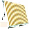 Papillon Tenda da sole per balcone con sistema a caduta Colore ECRU 250x250 cm PAPILLON