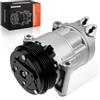 Frankberg Compressore aria condizionata con frizione Benzina Compatibile con 500L 351 352 0.9L 1.4 Punto 199 0.9 Tipo 356 357 1.4 51883102, compreso l'olio preconfezionato