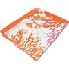 HOME ZEN HOUSEHOLD LINEN TELO COPRI LETTINO DA MARE IN MICROFIBRA CON TASCHE E CUSCINETTO ART IBIZA 70X190 CM (CORALLO ARANCIO)