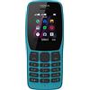 Nokia 110 - Telefono Cellulare, Radio FM, Mini SIM, Dual Sim, Blue [Italia]