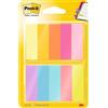 Post-it Segnapagina in carta, Confezione da 10 blocchetti da 50 Segnapagina cad., 12.7 mm x 44.4 mm, Colori assortiti, per Contrassegnare, Evidenziare o Codificare a Colori le Informazioni Importanti