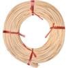 Rayher 6503200 canna per/tubo intrecciato, 1 a rotbandqualità¤t, rotolo 500 g, numero 4, diametro: 2,2 mm, multicolore, 3 x 3 x 0,35 cm
