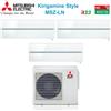 MITSUBISHI ELECTRIC Climatizzatore Condizionatore Mitsubishi Electric Trial Split Inverter serie Kirigamine Style MSZ-LN 9+9+9 con MXZ-3F68VF Pearl White R-32 Wi-Fi Integrato Colore Bianco Perla 9000+9000+9000