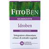 Fitoben | Idroben Integratore 100% Naturale- favorisce il Drenaggio dei Liquidi, la Depurazione e Disintossicazione dalle tossine | 50 Capsule Vegetali