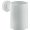 NOBILI RUBINETTERIA Nobili Rubinetterie Accessori - Porta bicchiere a parete bianco - ACPL12