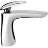 FIR ITALIA Fir - Miscelatore monocomando lavabo Synergy open 93 con scarico clic clac
