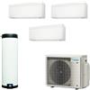 Daikin Climatizzatore Multi+ 7+9+12+120 LT FTXA20CW FTXA25CW FTXA35CW EKHWET120BV3 4MWXM52A QUADRI Split STYLISH R-32 WIFI