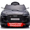 Mondial Toys Auto Elettrica Macchina per Bambini 12V Audi RS E-tron Sportback con Sedile in P