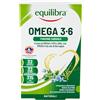 equilibra Integratori Alimentari, Omega 3-6, Integratore con EPA e DHA, per la Normale Funzione Cardiaca e Cerebrale, per la Capacità Visiva Normale, 32 Capsule