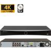 Hikvision NVR Registratore 8 Canali PoE acusense + Hard disk 1 Tb - DS-7608NXI-I2/8P/S F