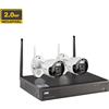 Urmet KIT IP WiFi, NVR 8CH Telecamere WiFi 2Mp con effetto deterrenza - 1098/820