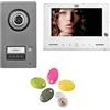 Urmet Kit monofamiliare Note2 Wifi + pulsantiera Mikra2 + videocitofono vModo, sistema 2 fili - 1723/95