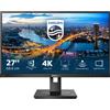 Philips Monitor Philips B Line 278B1/00 LED display 68,6 cm (27) 3840 x 2160 Pixel 4K Ultra HD Nero [278B1/00]