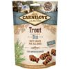 CARNILOVE Semi moist snacks con trota e finocchio 200g