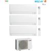 Mitsubishi Electric Climatizzatore Condizionatore MITSUBISHI ELECTRIC Linea Plus Trial Split Serie MSZ-AY Inverter Da 9000+9000+12000 Btu Con MXZ-3F54VF WI-FI INTEGRATO R-32 9+9+12 A+++/A++