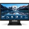 PHILIPS MONITOR TOUCH 23,8 LED IPS 16:9 FHD 5MS 250CDM, VGA/DVI/DP/HDMI, IP54, MULTIMEDIALE