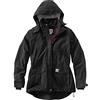 Carhartt Shoreline - Giacca da donna (taglie regolari e forti), nero, X-Large Più
