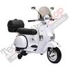 PIAGGIO - VESPA Moto Scooter Elettrico Per Bambini Piaggio VESPA PX 150 FULL Parabrezza Bauletto