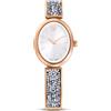 SWAROVSKI OROLOGIO CRYSTAL ROCK OVAL PLACCATO ORO ROSA