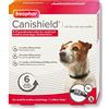 Beaphar Canishield, collare antipulci per cani medicati | uccide pulci, zecche e sandfllies | regolabile per cani di taglia media (fino a 48 cm)